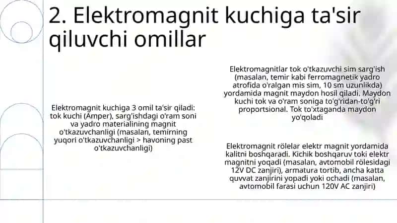 Elektromagnit rele 4