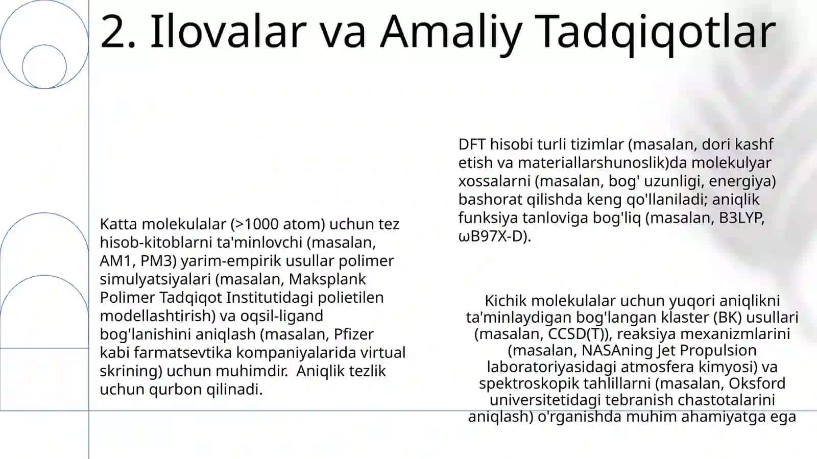 Emperik kvant kimyoviy hisoblash uslubi 4