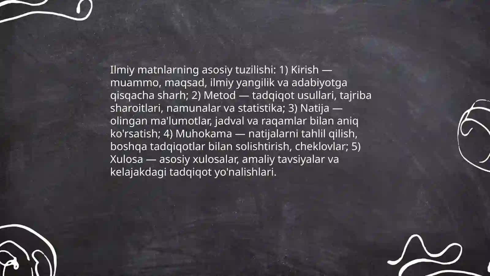 Ilmiy matnlar 4