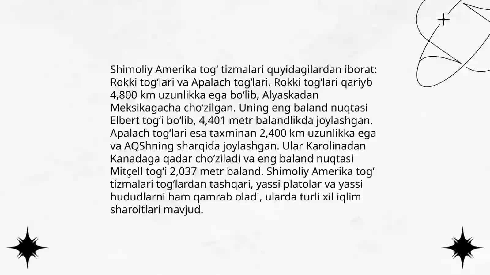 Xorijda geografiya ta'limi. Amerika misolida 4