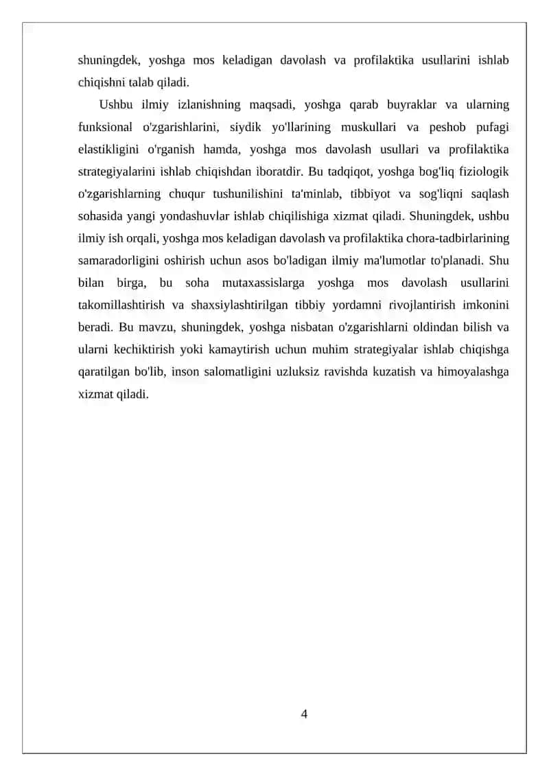 Siydik ayiruv tizimi 4