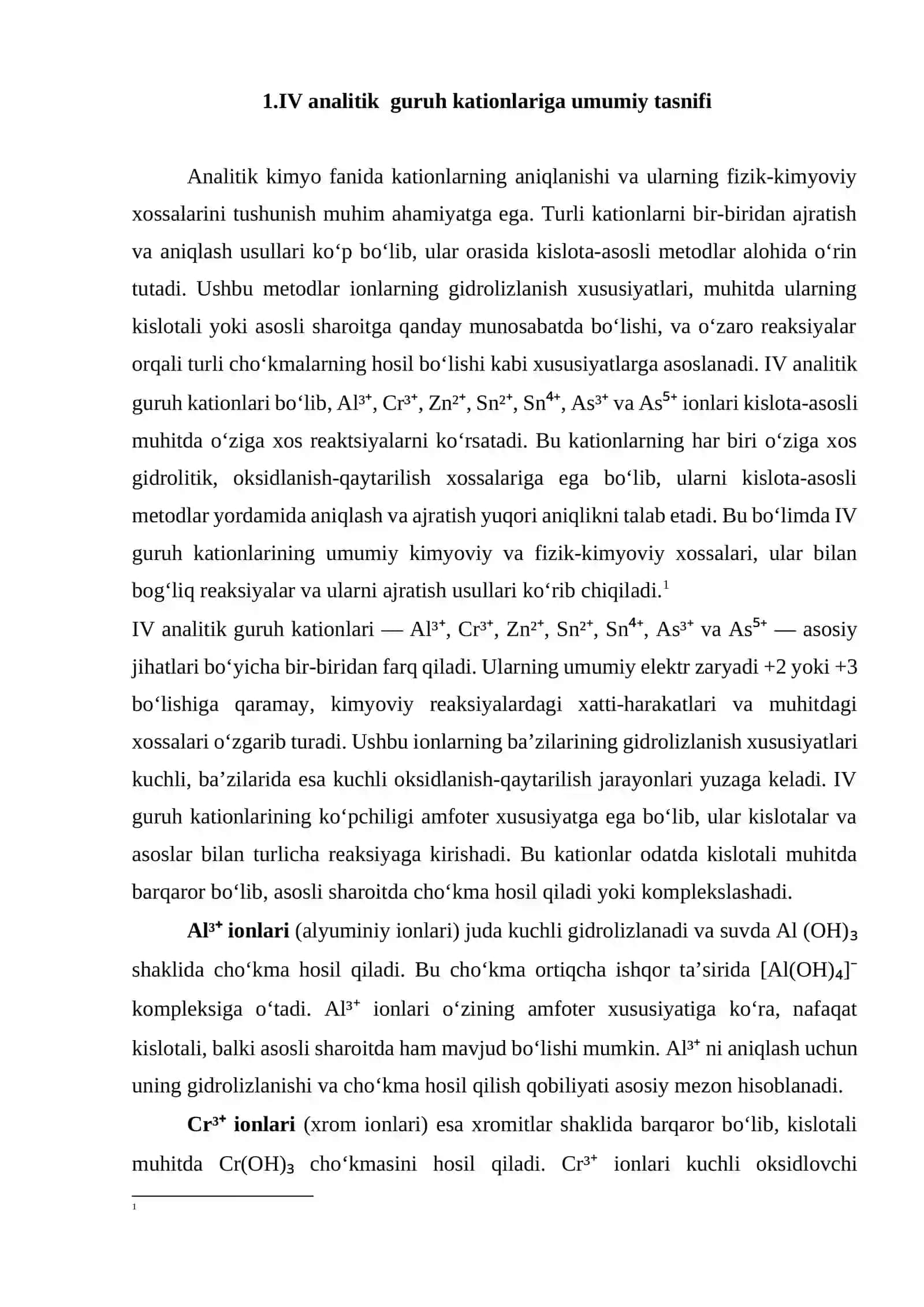 IV GURUH KATIONLARI 4