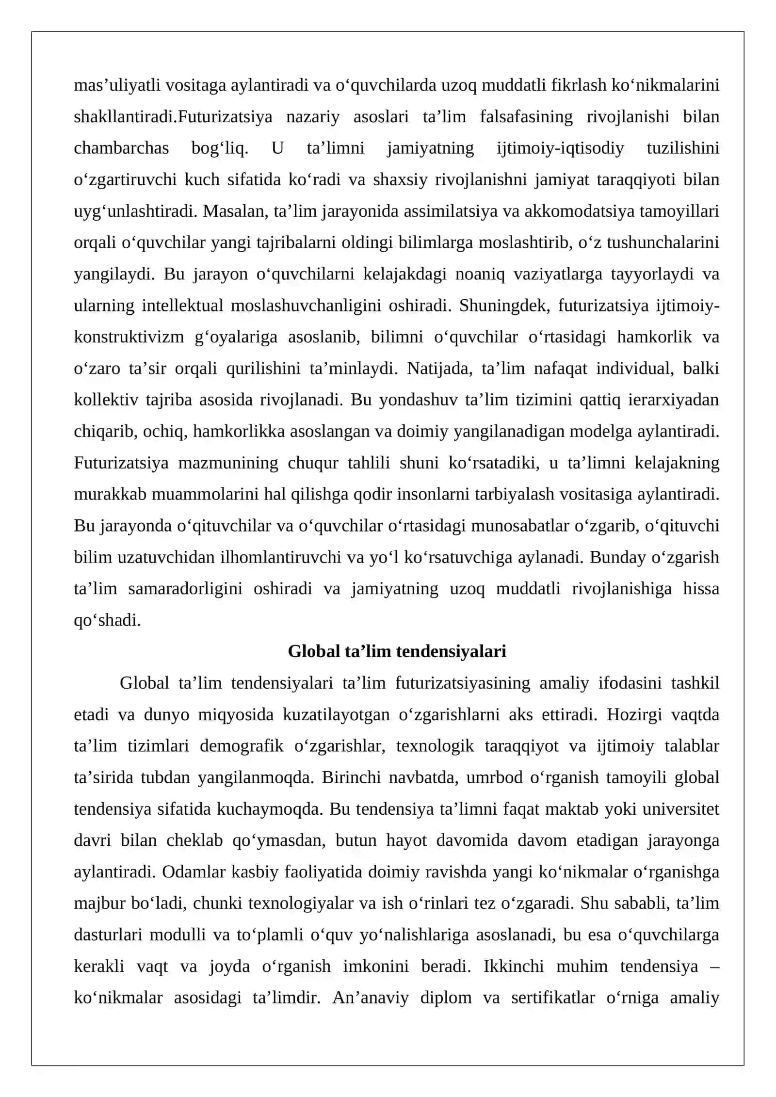 Talim futurizatsiyasi va kelajak talim istiqbollari 4