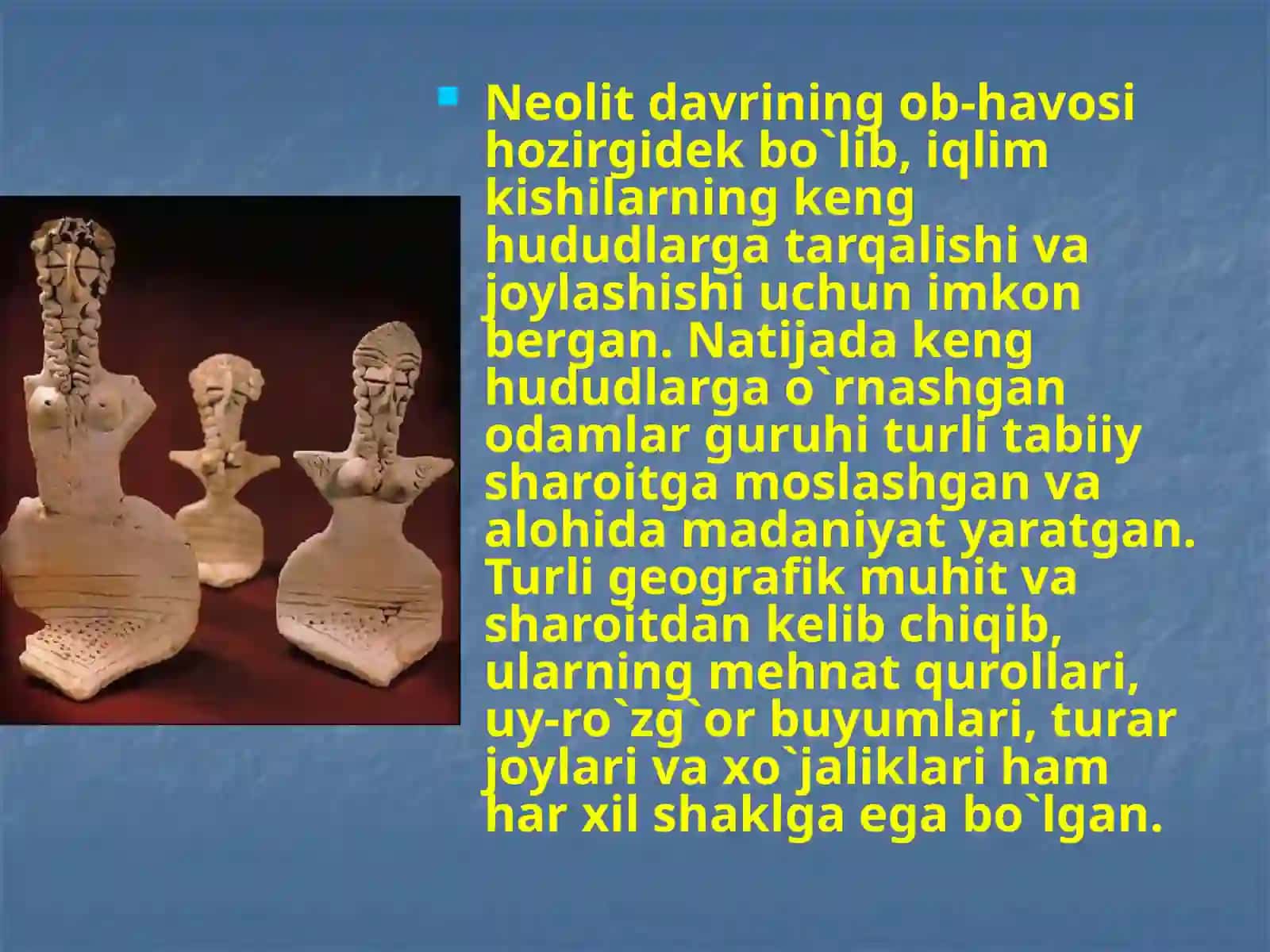 O`rta Osiyoda Neolit davri TS-22-111 4