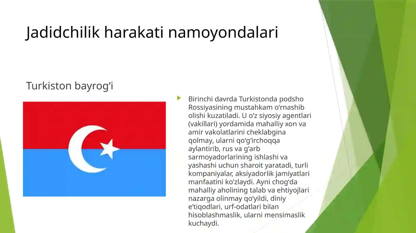 Oʻzbek tilini sohada qoʻllanishi fanidan taqdimotnomasi 4
