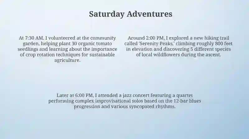 Taqdimot "My Weekend" 4