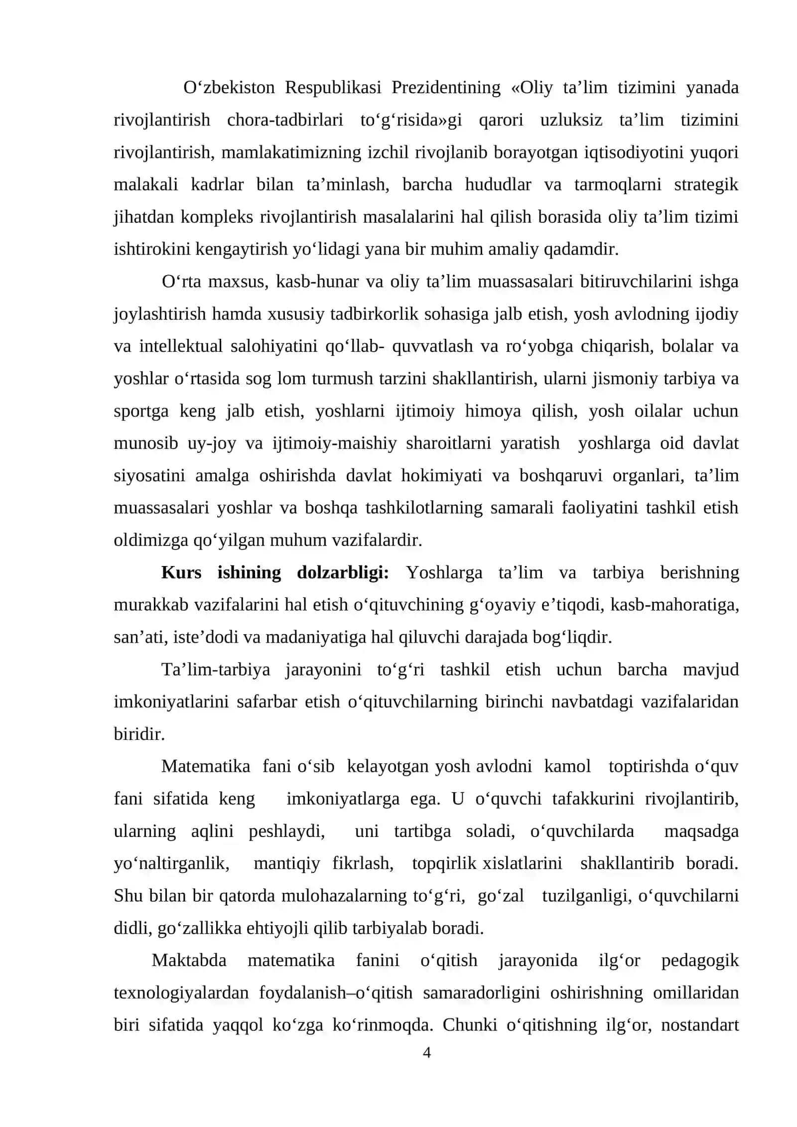 Markaziy va nomarkaziy sirtlarning tenglamasini kanonik ko‘rinishga keltirish 4
