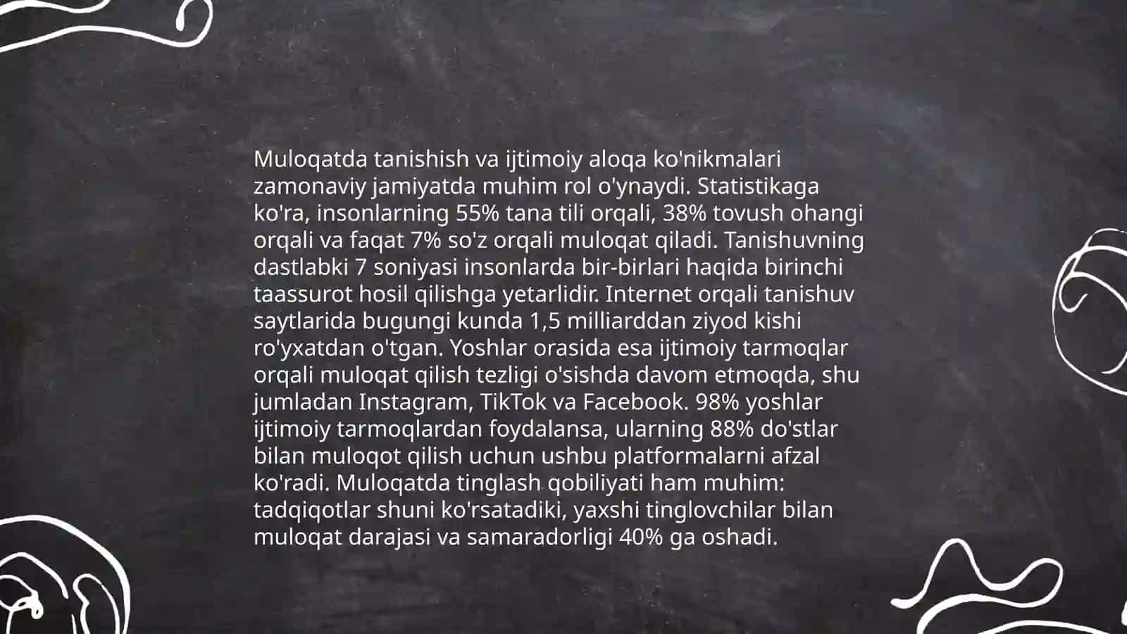 Muloqatda oʻzaro tushunish va ijtimoiy persepsiyasi 4