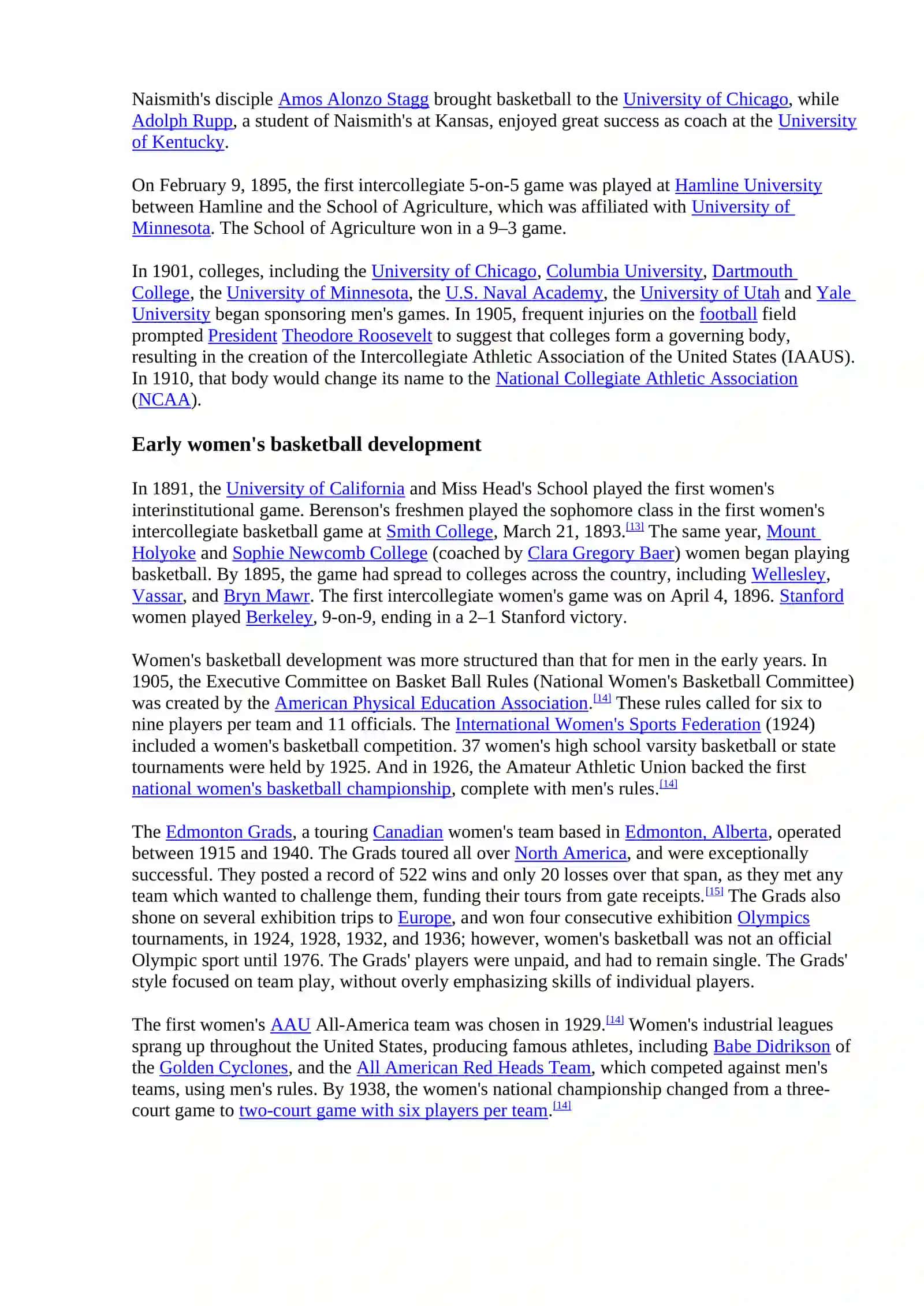 Basketball History 4