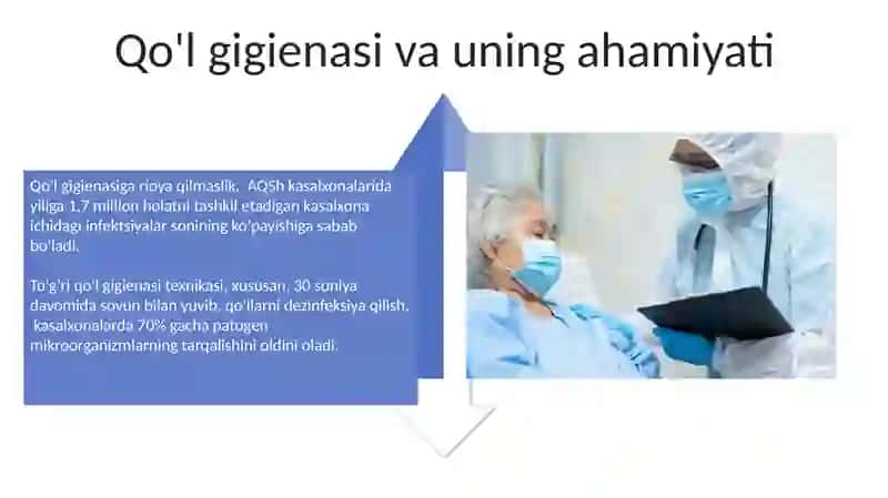 Qon xizmati muassasalarida shifoxona ichki infeksiyasi profilaktikasi 4