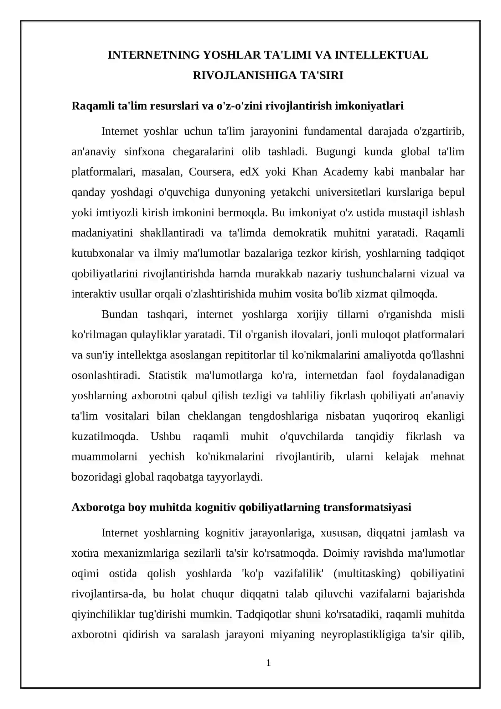 Internetning yoshlar hayotiga ta’siri 4