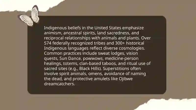 Believes and superstition in America culture 4