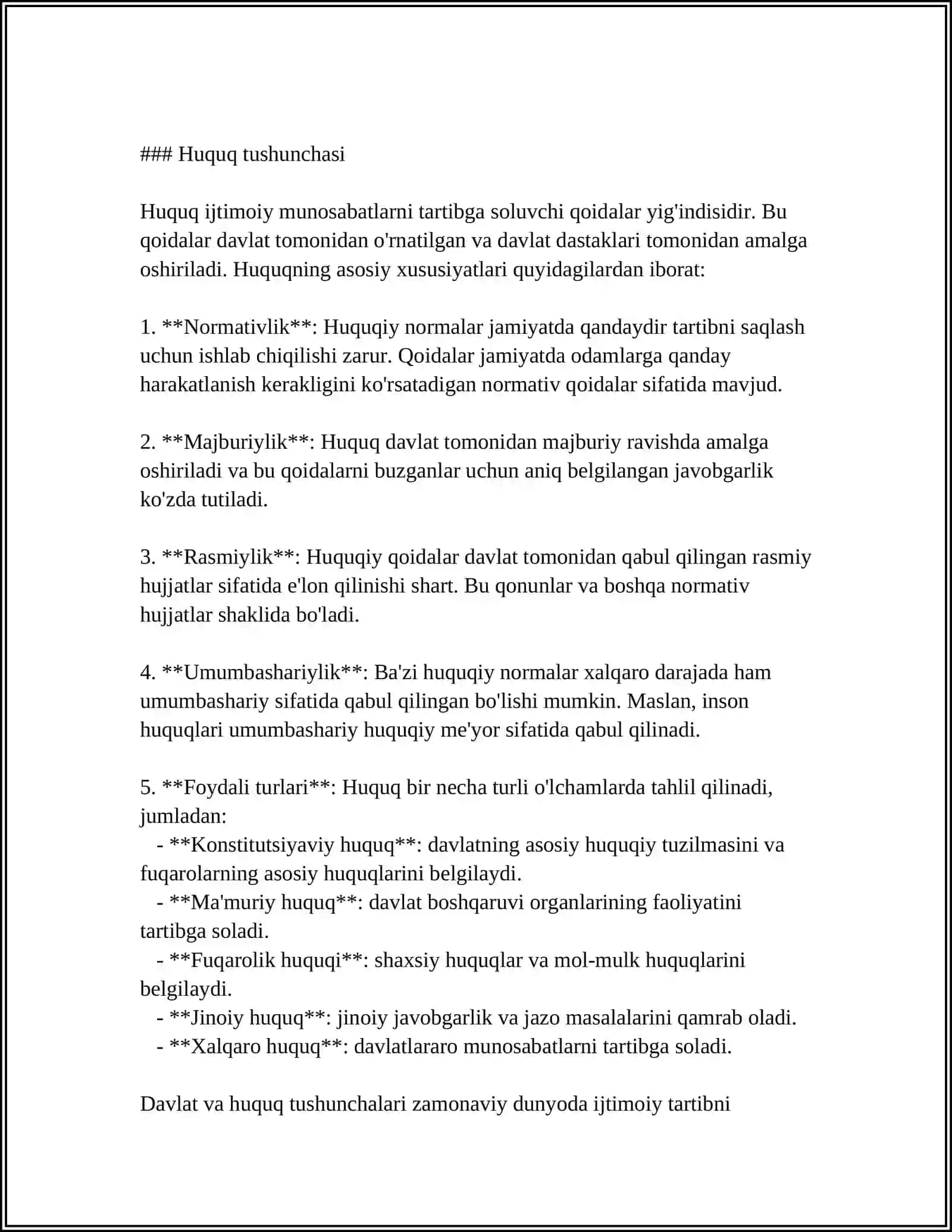 DAVLAT HUQUQ NAZARIYASI VA METADALOGIYASI 4