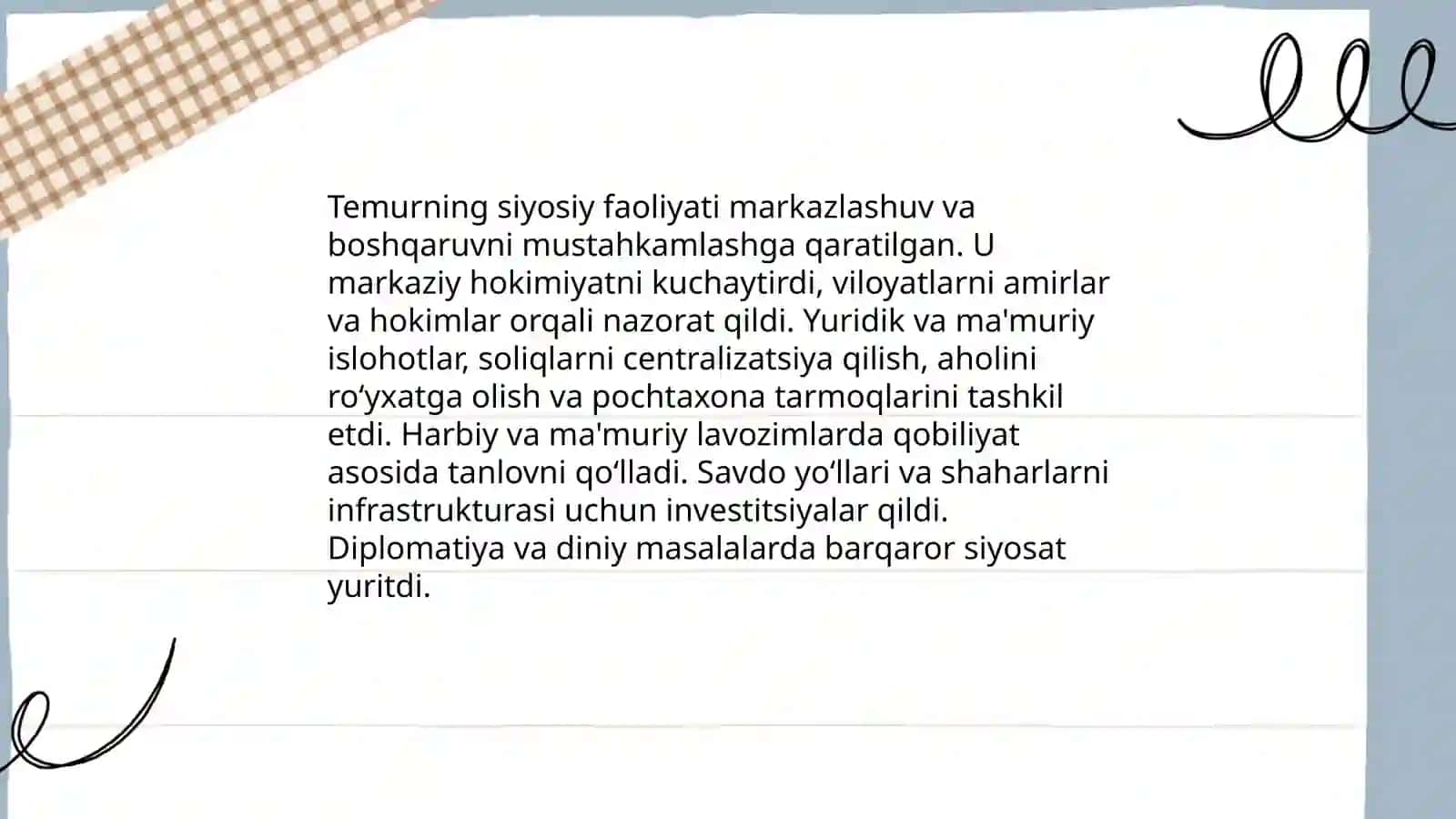 Amir Temurning hayoti va oilaviy kelib chiqishi 4