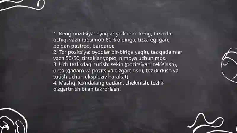 Yunon-rum kurashida turish holatlari o'rgatish 4