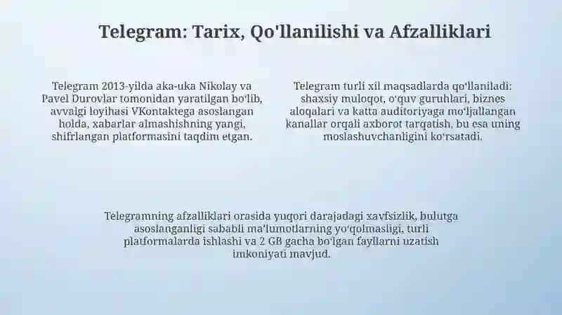 Xizmat yozishmalari va Telegram taklifnomasi 4