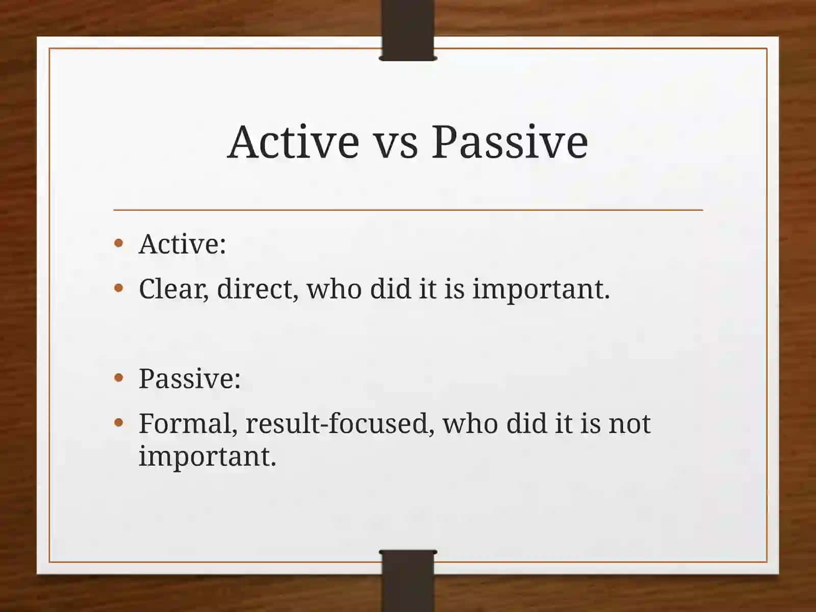 Voice in Grammar 4