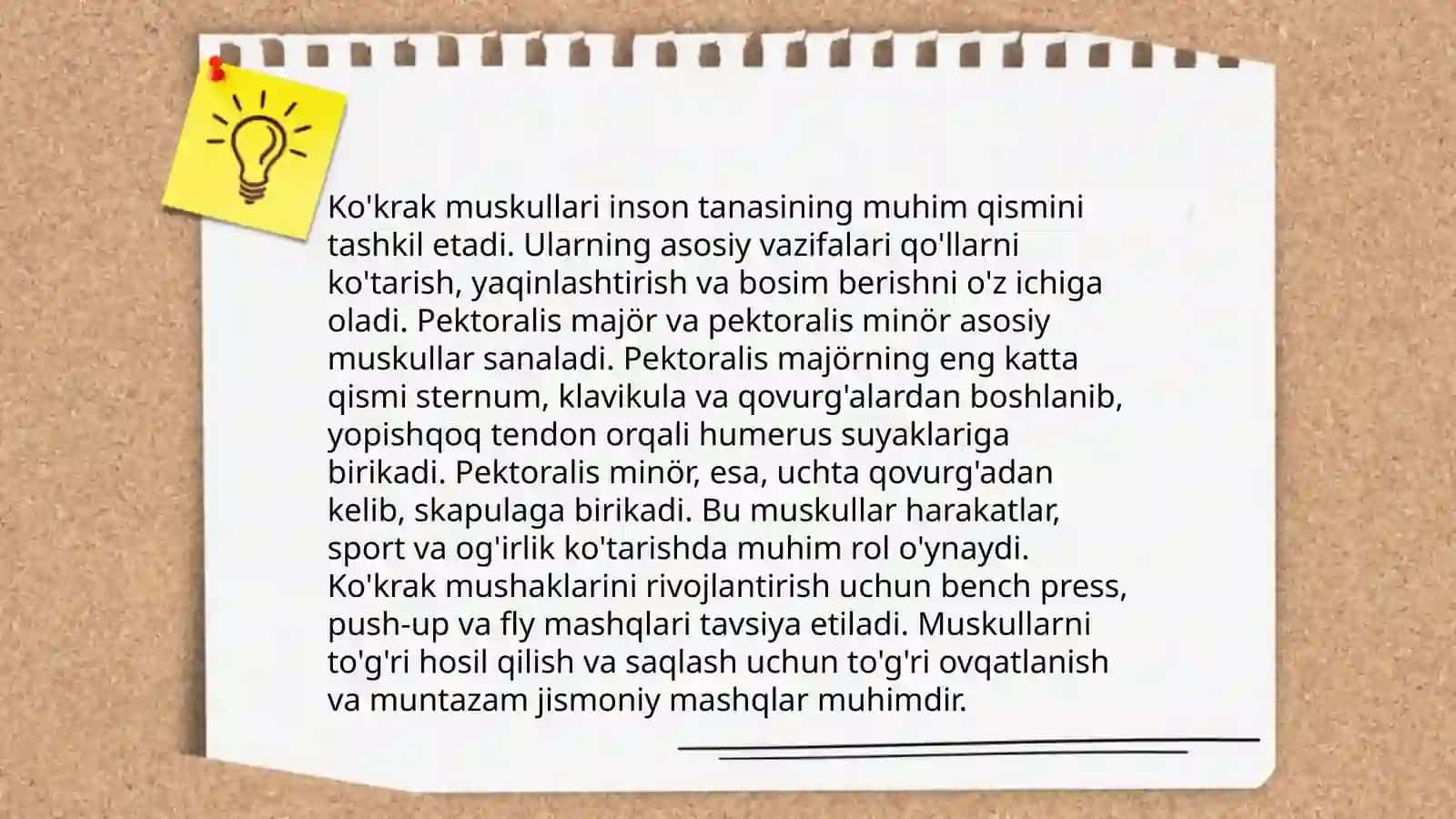 Koʻkrak muskullari va ularning vazifasi 4