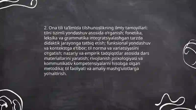 Ona tili oʻqitish metodikasi 4