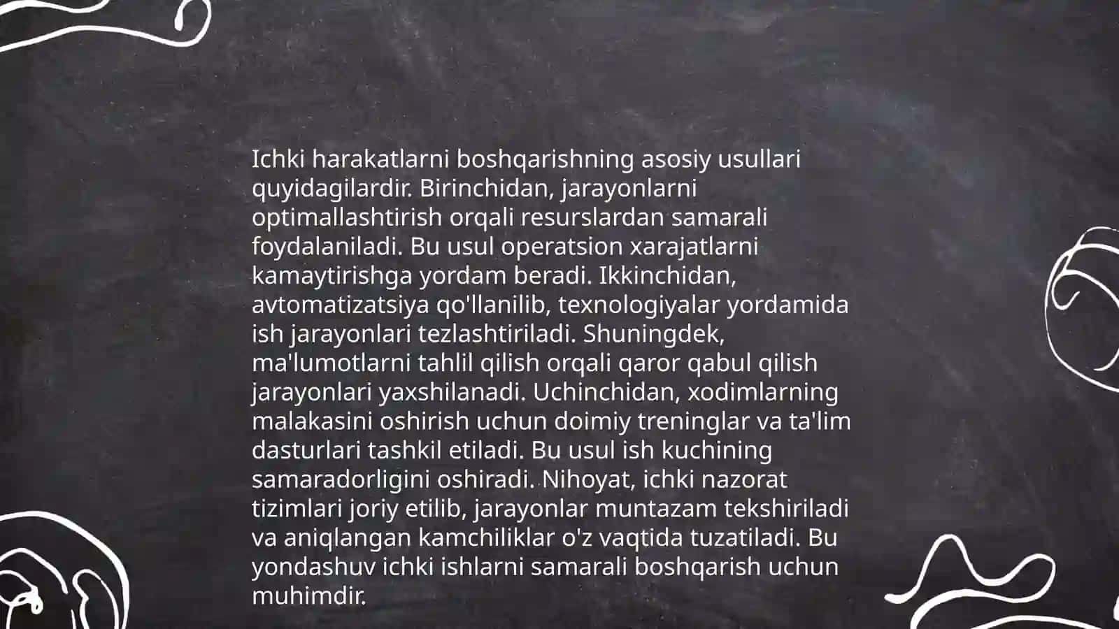 Aqliy va ichki harakatlar. Bir harakatdan ikkinchi harakatga, aqliy operatsiyalarga o'tish 4