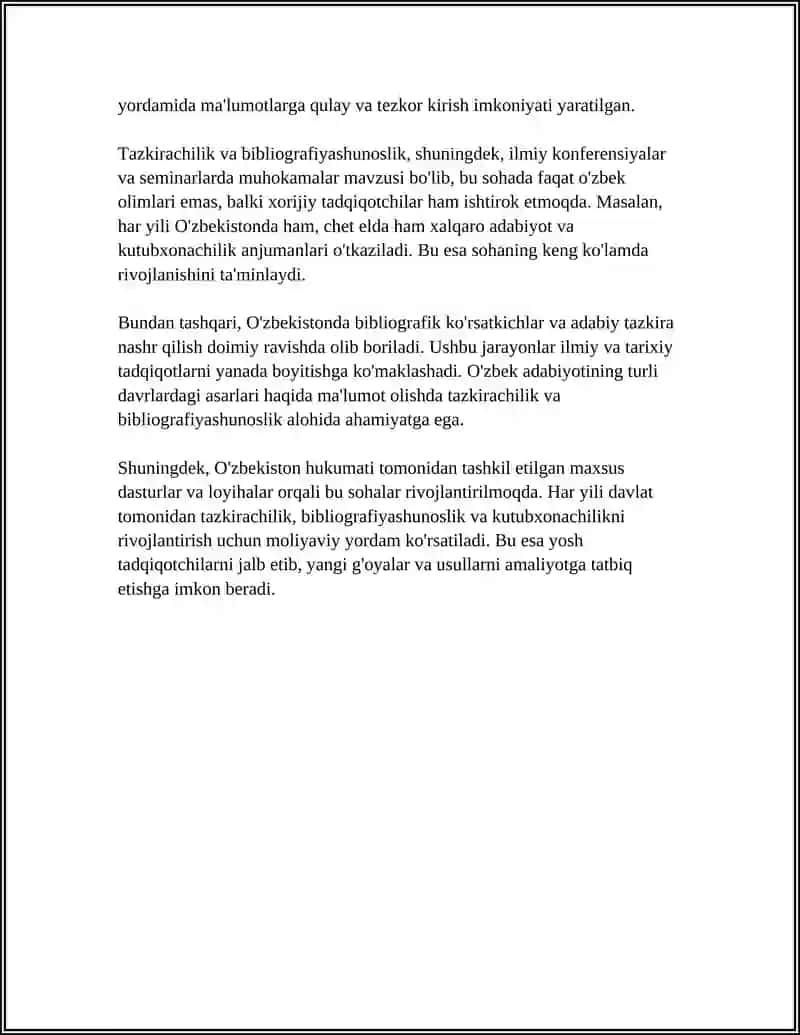 TAZKIRACHILIK 4