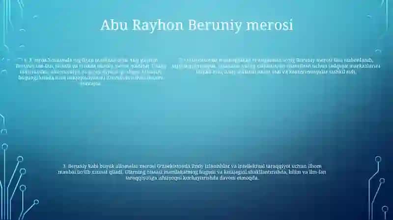 Al-Xorazmiy merosi 4