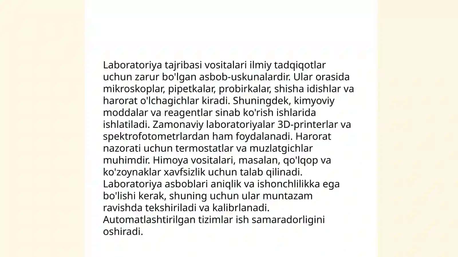 Eksperimental psixologiyada labaratoriya tajribasi va uning xususiyatlari 4