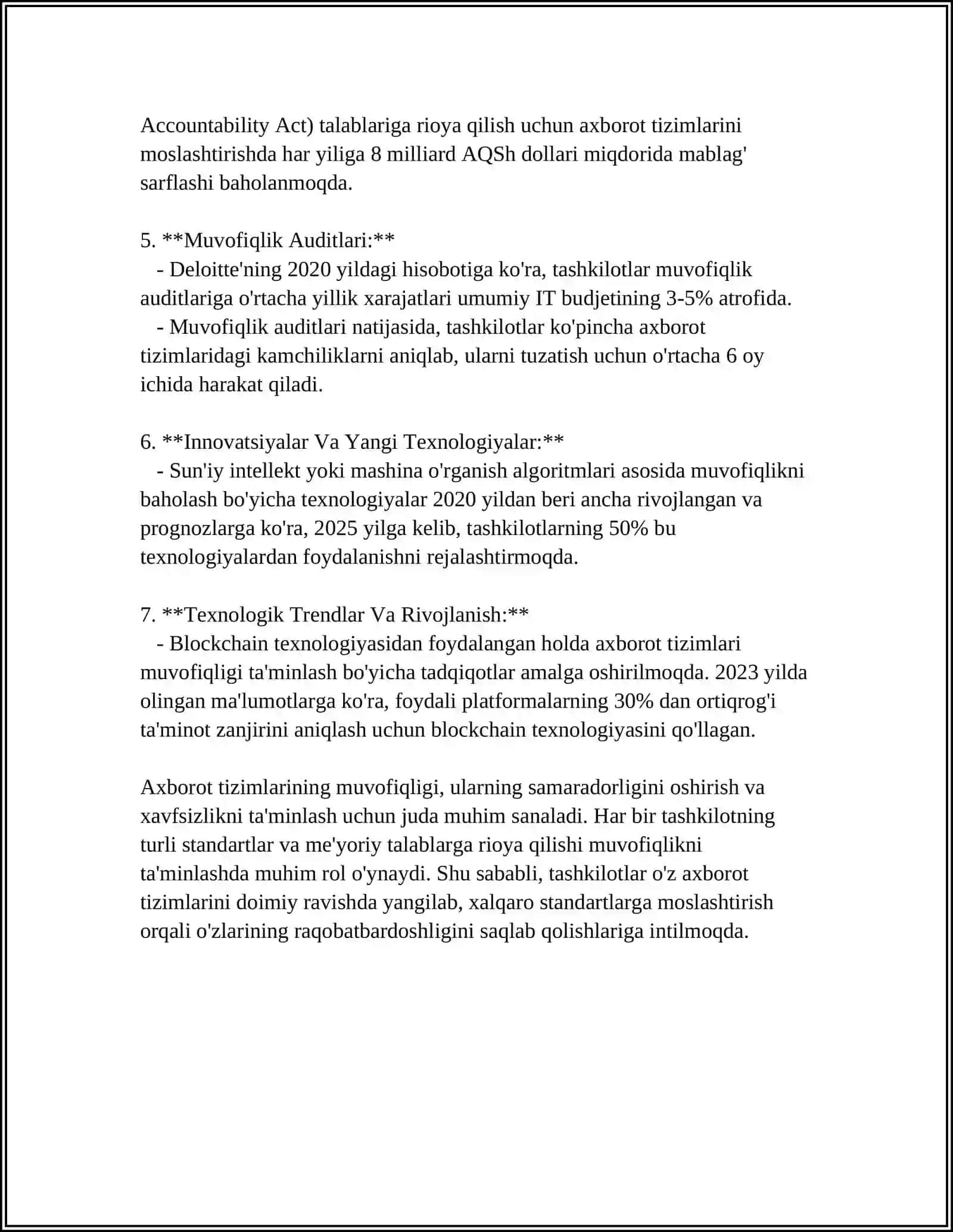 IQTISODIYOTDA AXBOROT TIZIMLARINING O'ZARO INTEGRATSIYASI 4