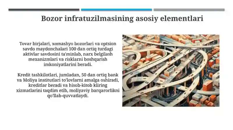 Bozor infratuzilmasi va uning unsurlari 4