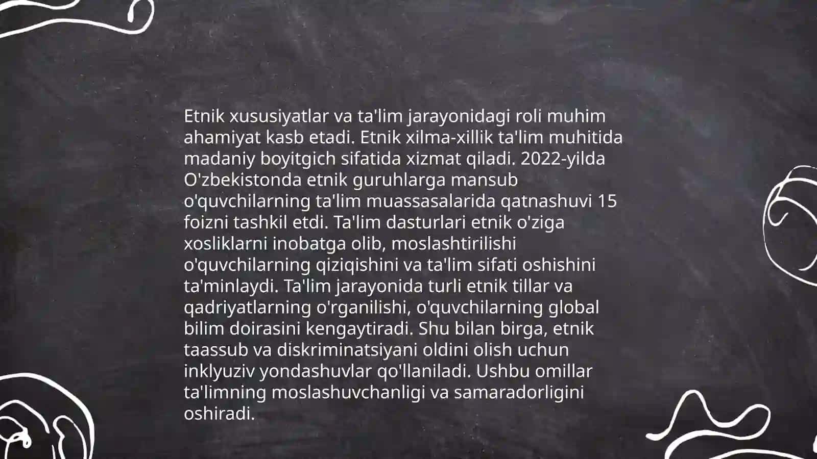 Jahonning rivojlangan mamlakatlarida tarbiyaviy jarayonlarning etnik xususiyatlari 4