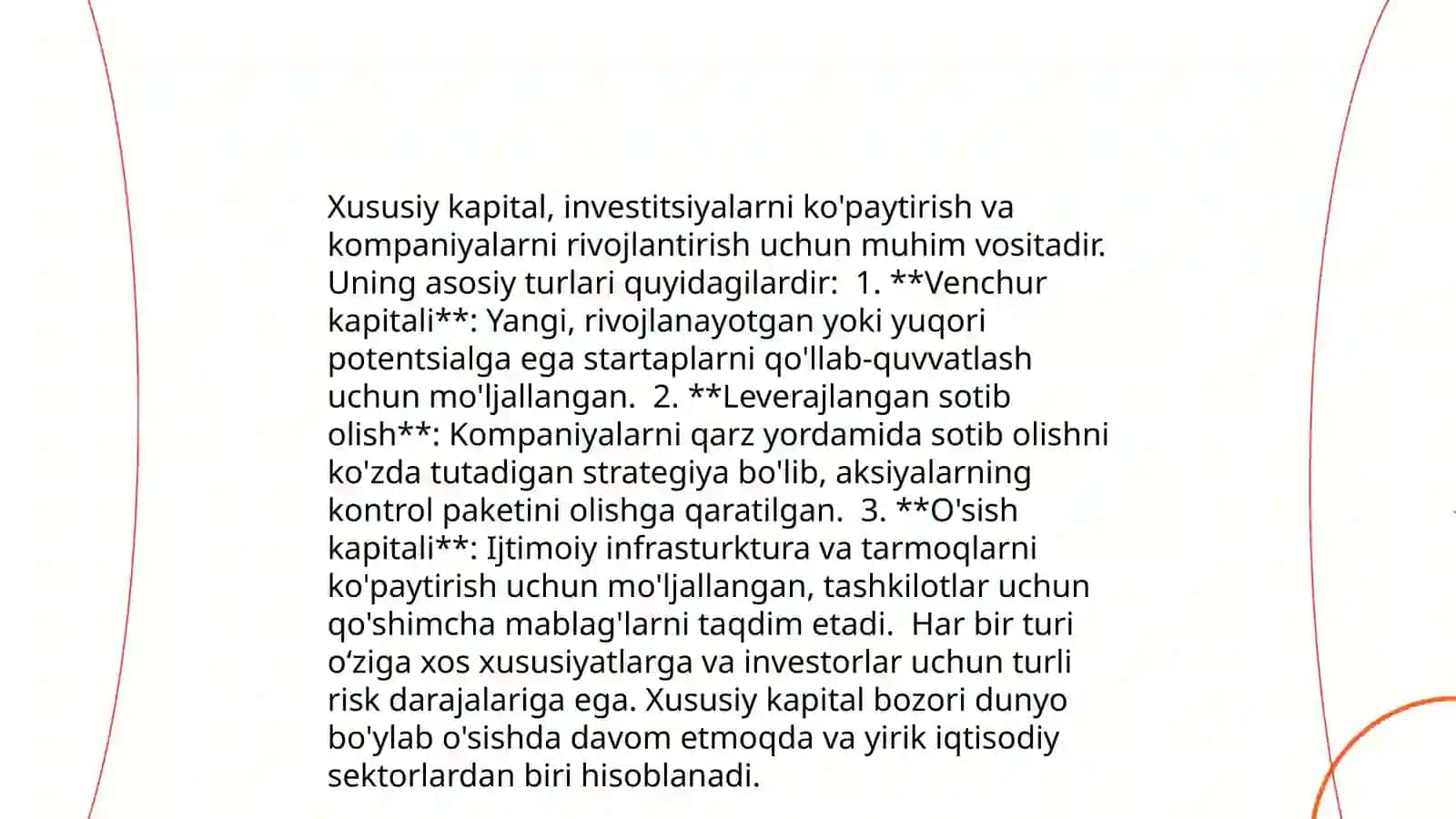 Xususiy kapital hisobi 4
