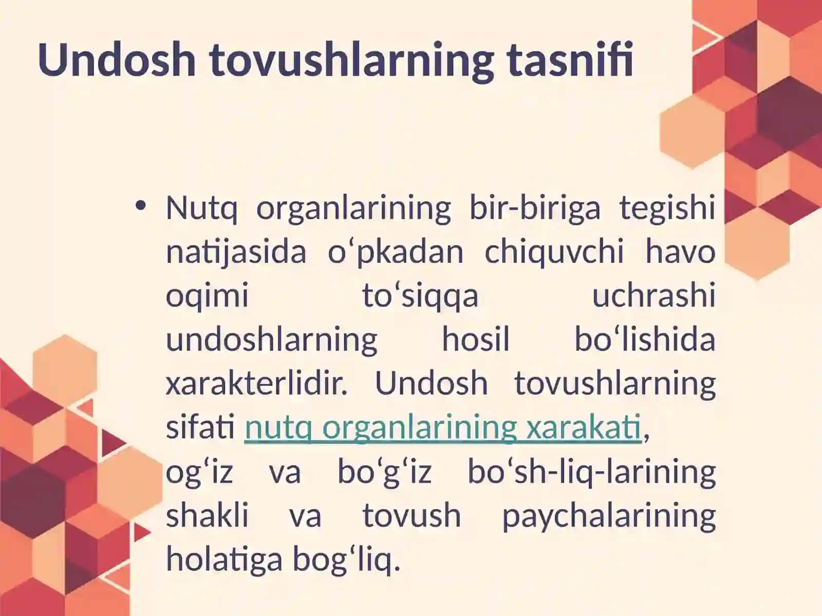 O‘ZBEK TILSHUNOSLIGIDA UNDOSH FONEMALAR TAVSIFI 4