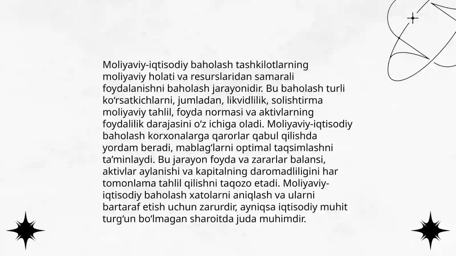 Investitsiya loyihalarini tanlashda moliyaviy-iqtisodiy baholashning roli 4