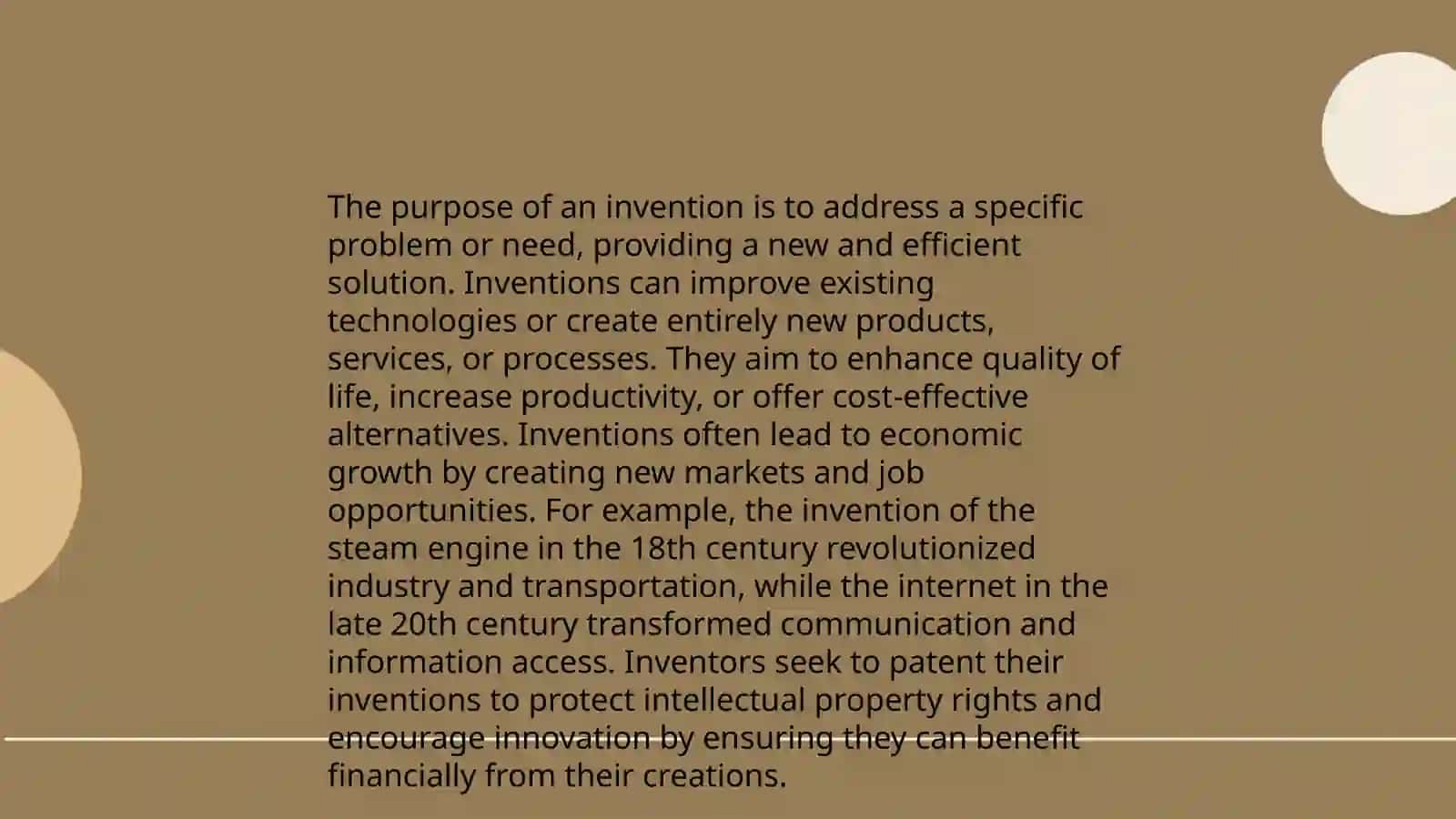 Inventions Throughout History 4