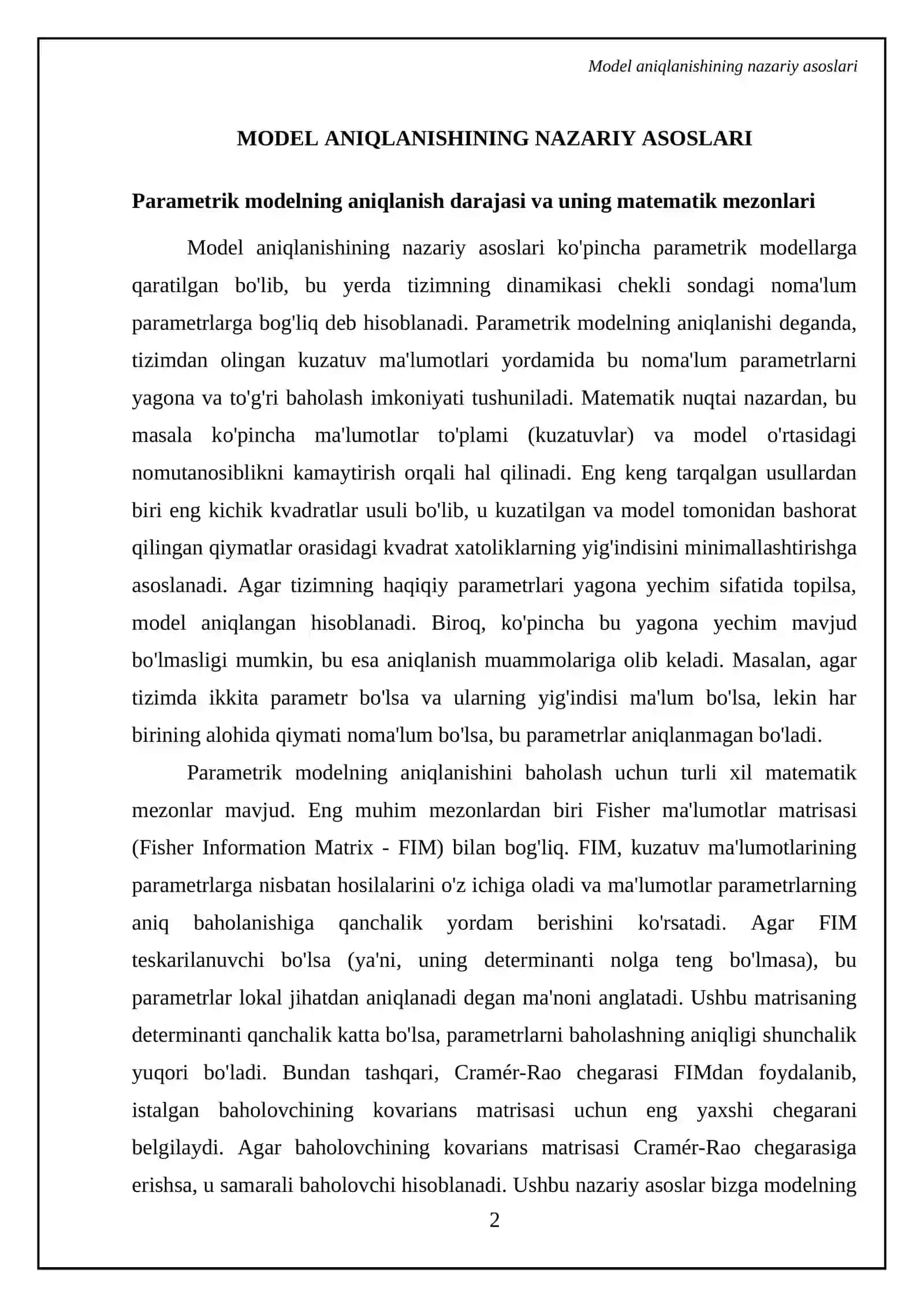 Tizim identifiability 4