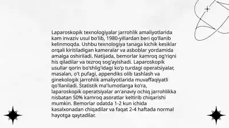 Jarrohlik asboblar 4