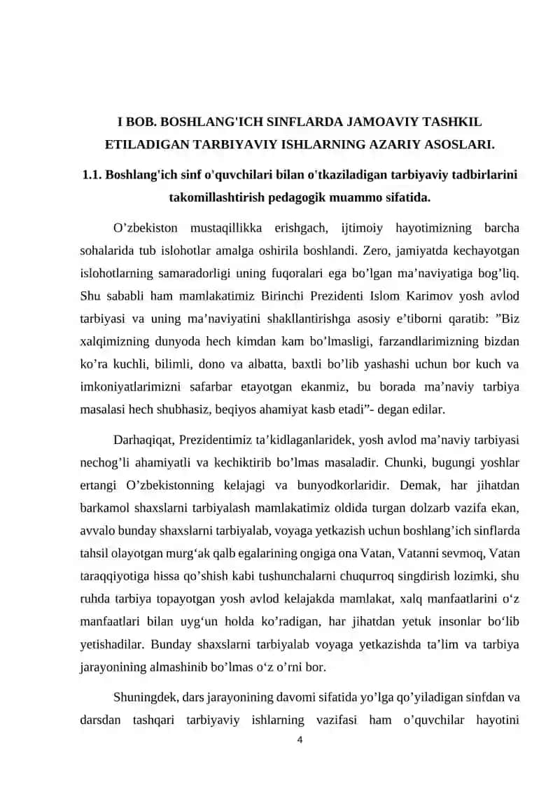 Jamoani istiqbolini belgilovchi tarbiyaviy tadbirlarni tashkil etish usullari 4