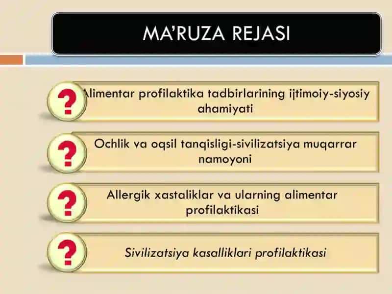 OVQATLANISH GIGIENASI FANI 4