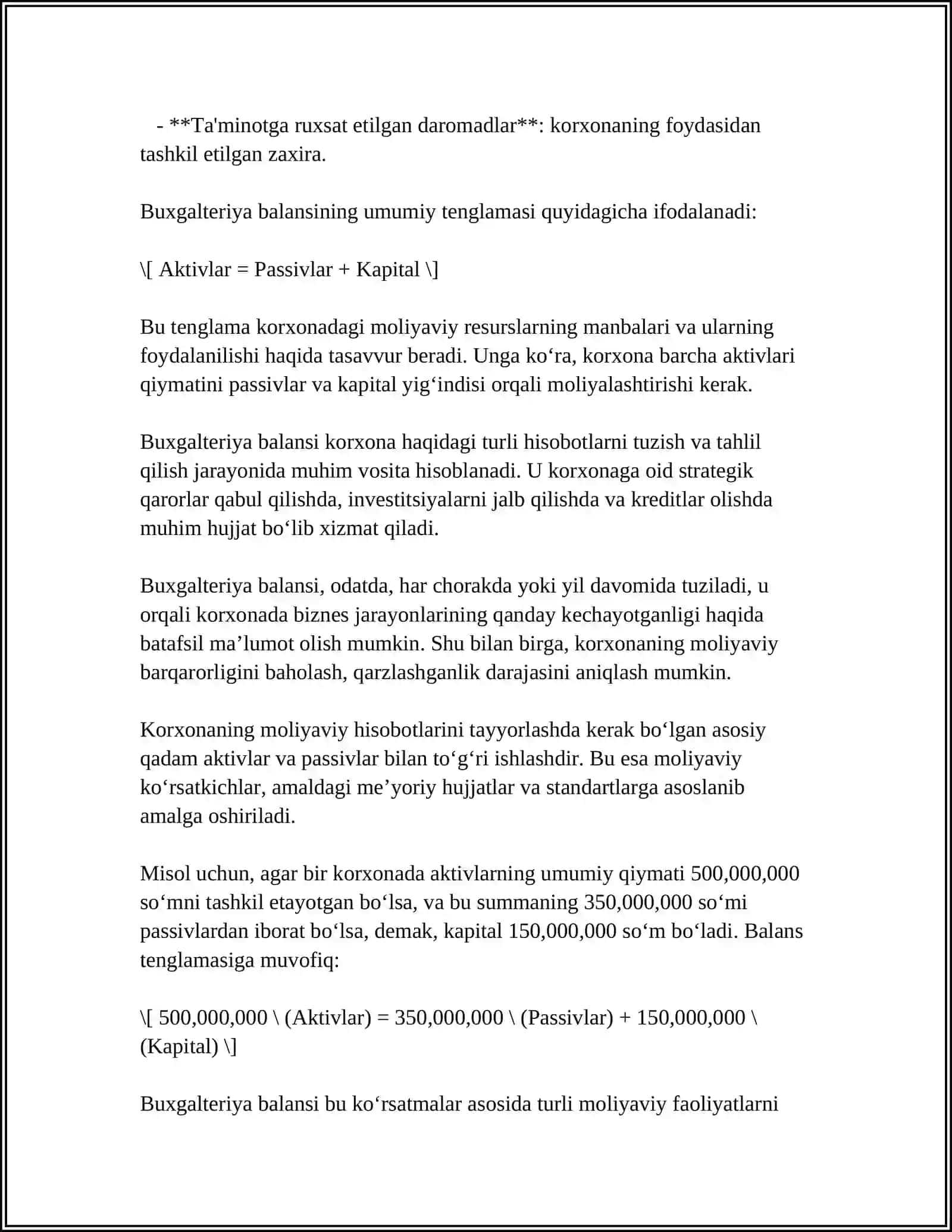 Buxgalteriya balansi 4