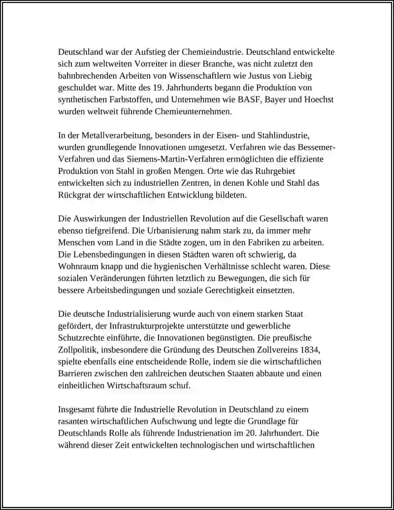 Die Industrielle Revolution in Deutschland 4