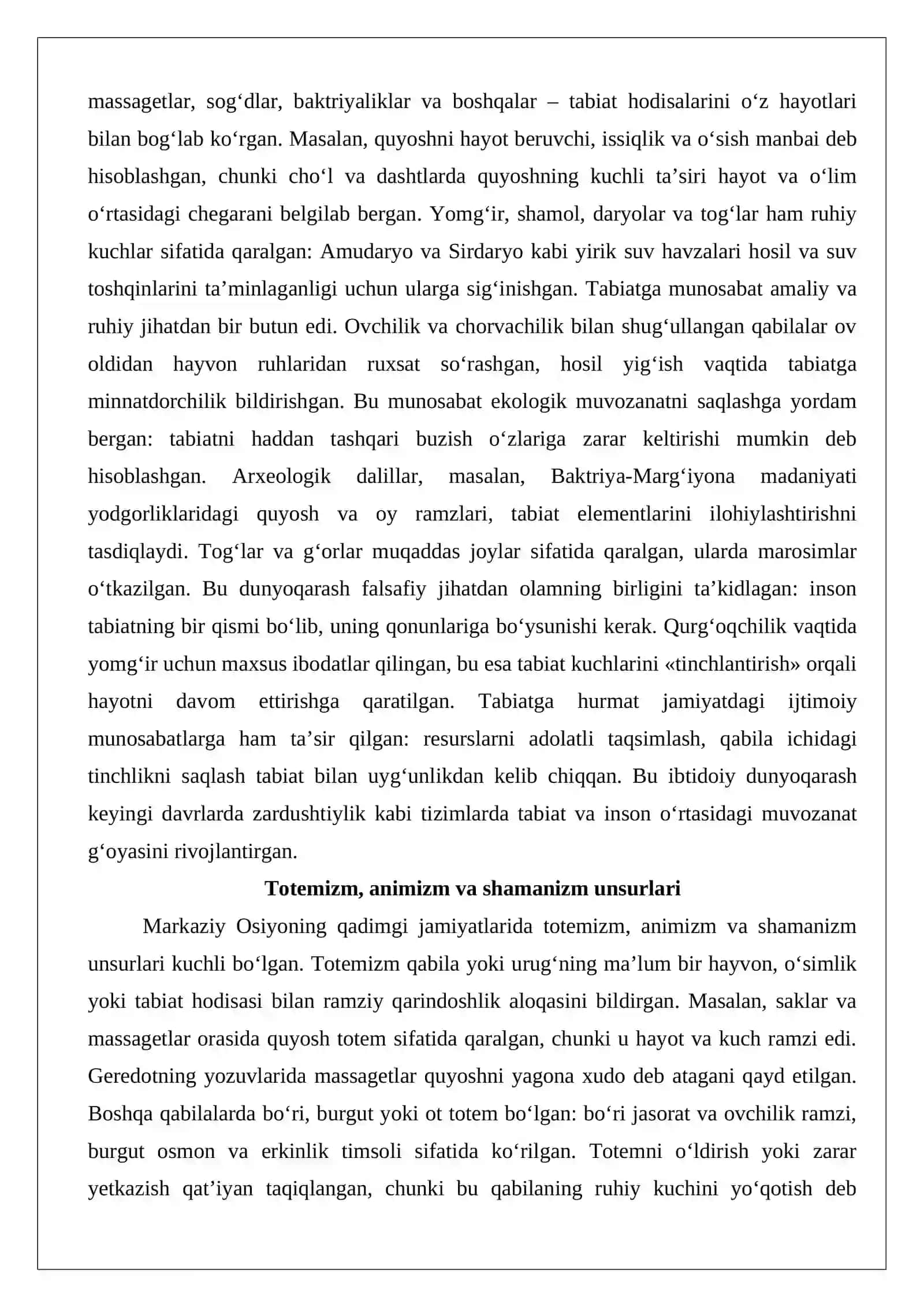 Markaziy Osiyoda dastlabki falsafiy qarashlar 4