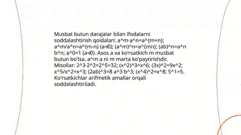 Daraja qatnashgan tengsizlik va tenglamalar 4