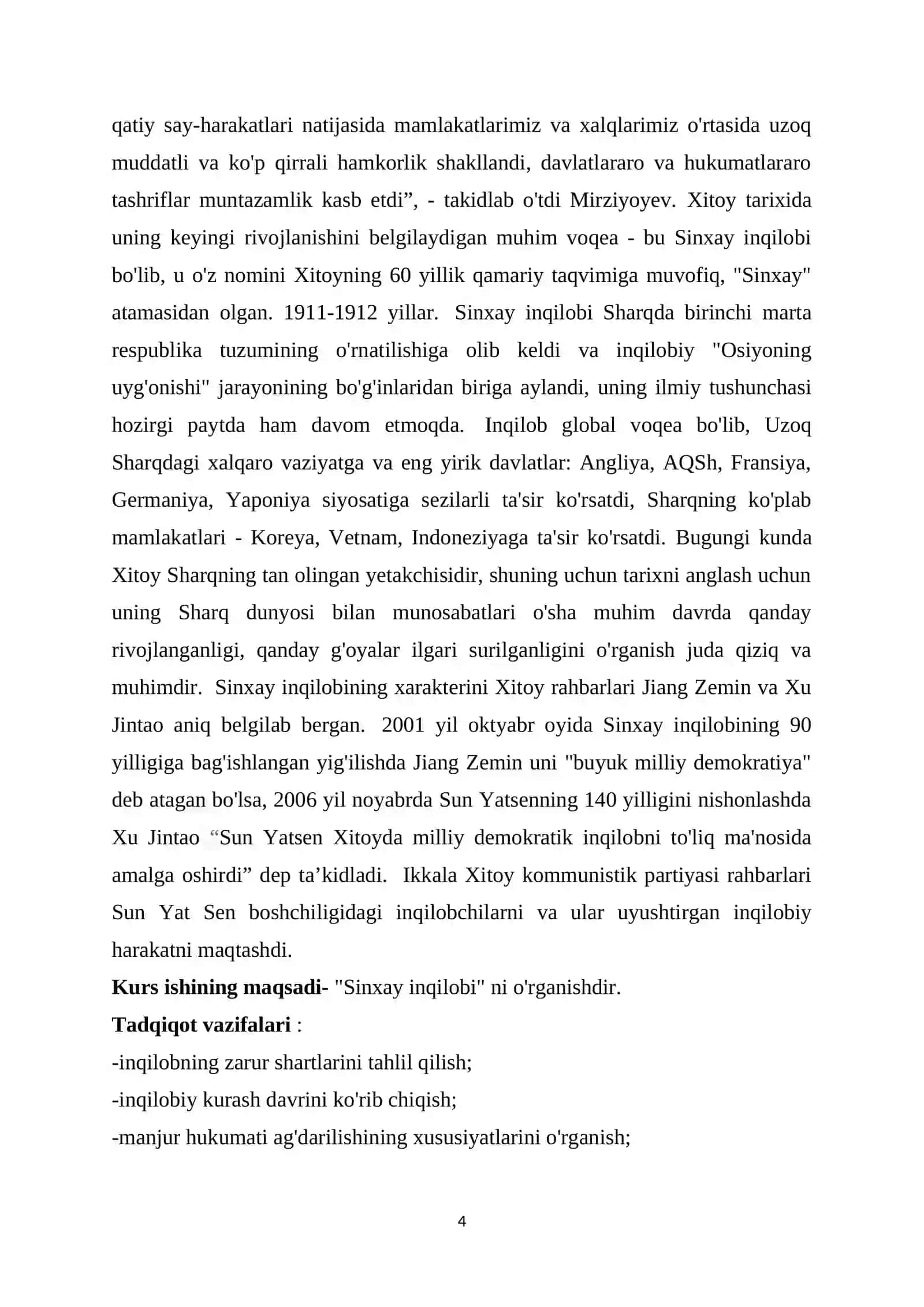 Sinxay inqilobi, mohiyat va natijalari 4