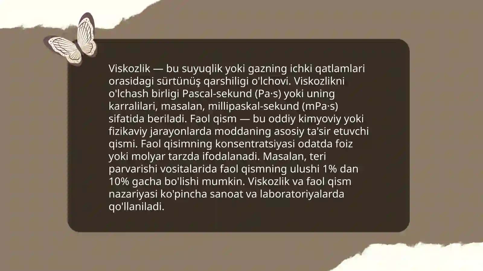 Yuqori molekulyar birikmalar eritmalarining xossalari 4
