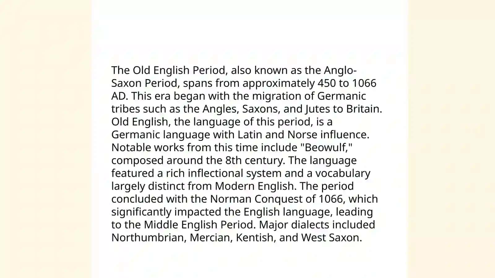 The history of English Language 4
