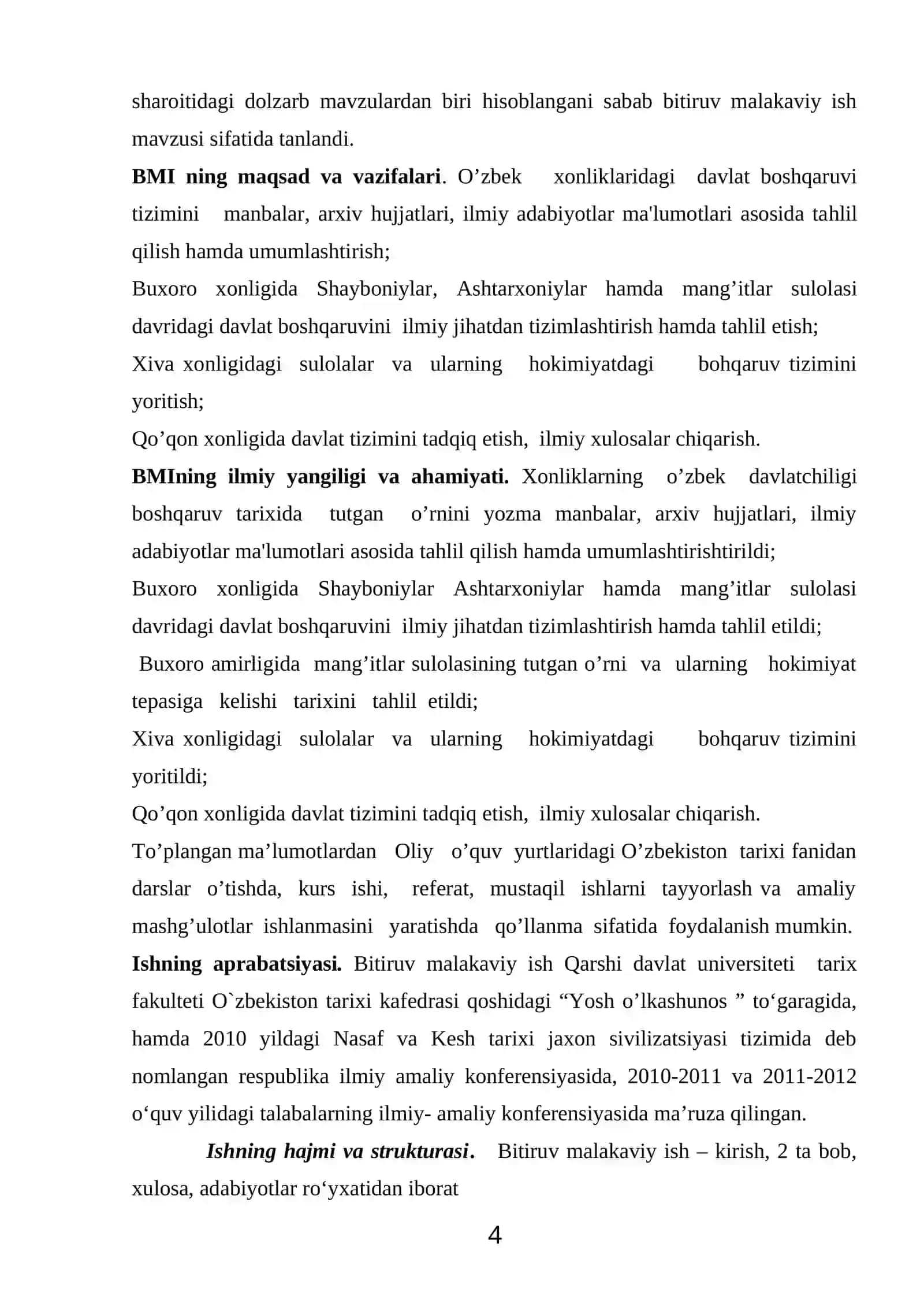 O`zbek xonliklaridagi davlat boshqaruv tizimi 4