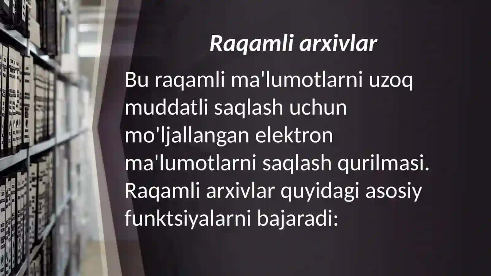 TARIXIY TADQIQOTLAR UCHUN RAQAMLI VOSITALAR 4