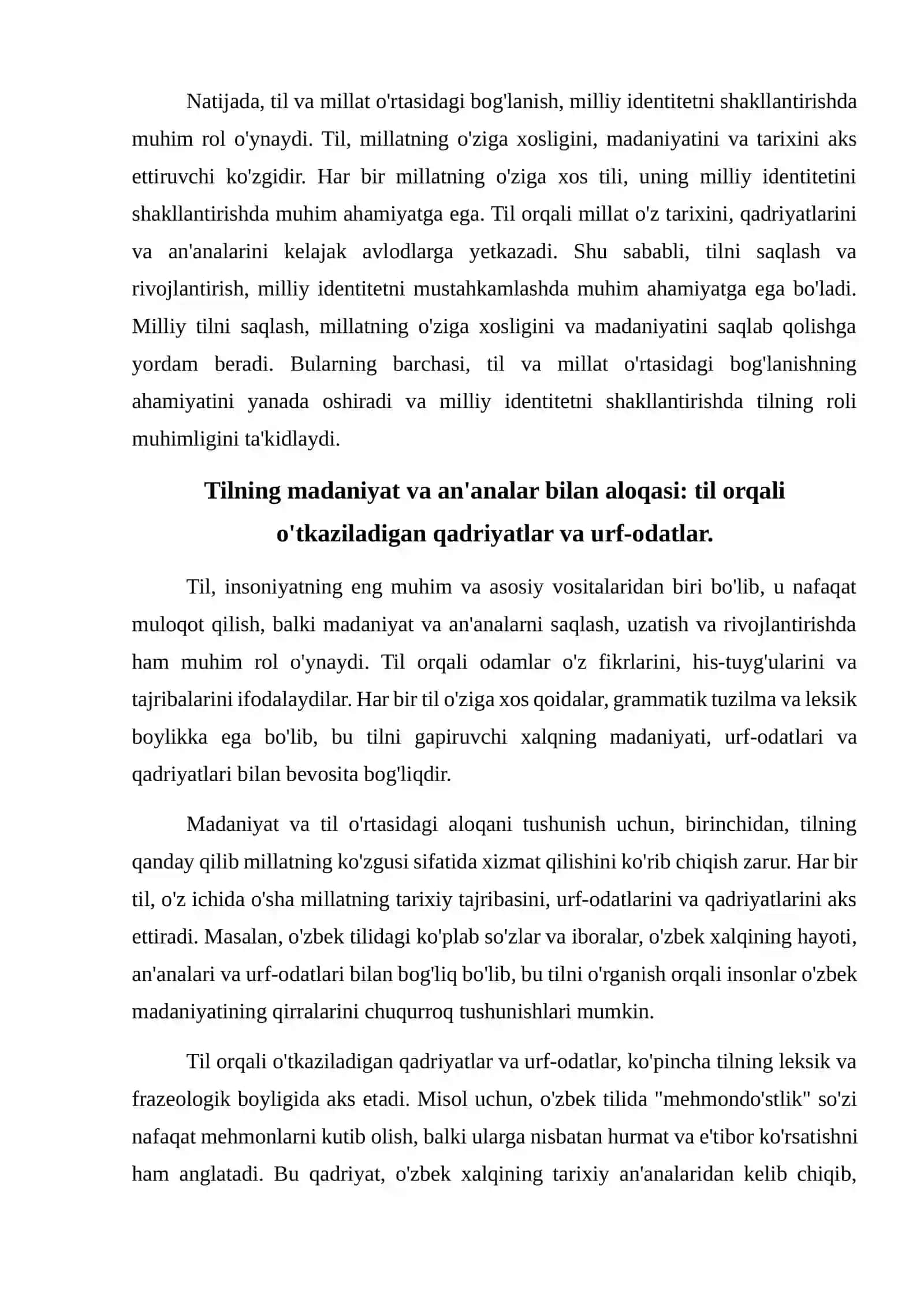 Til millat ko'zgusi 4