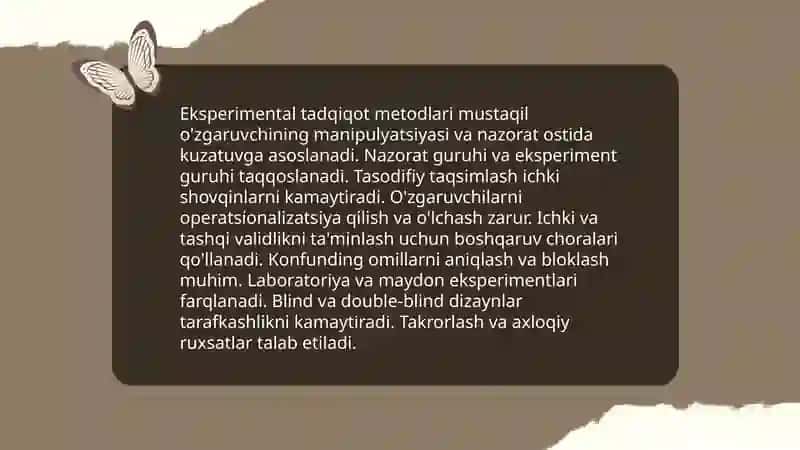 Psixologiyaning tadqiqot metodlari 4