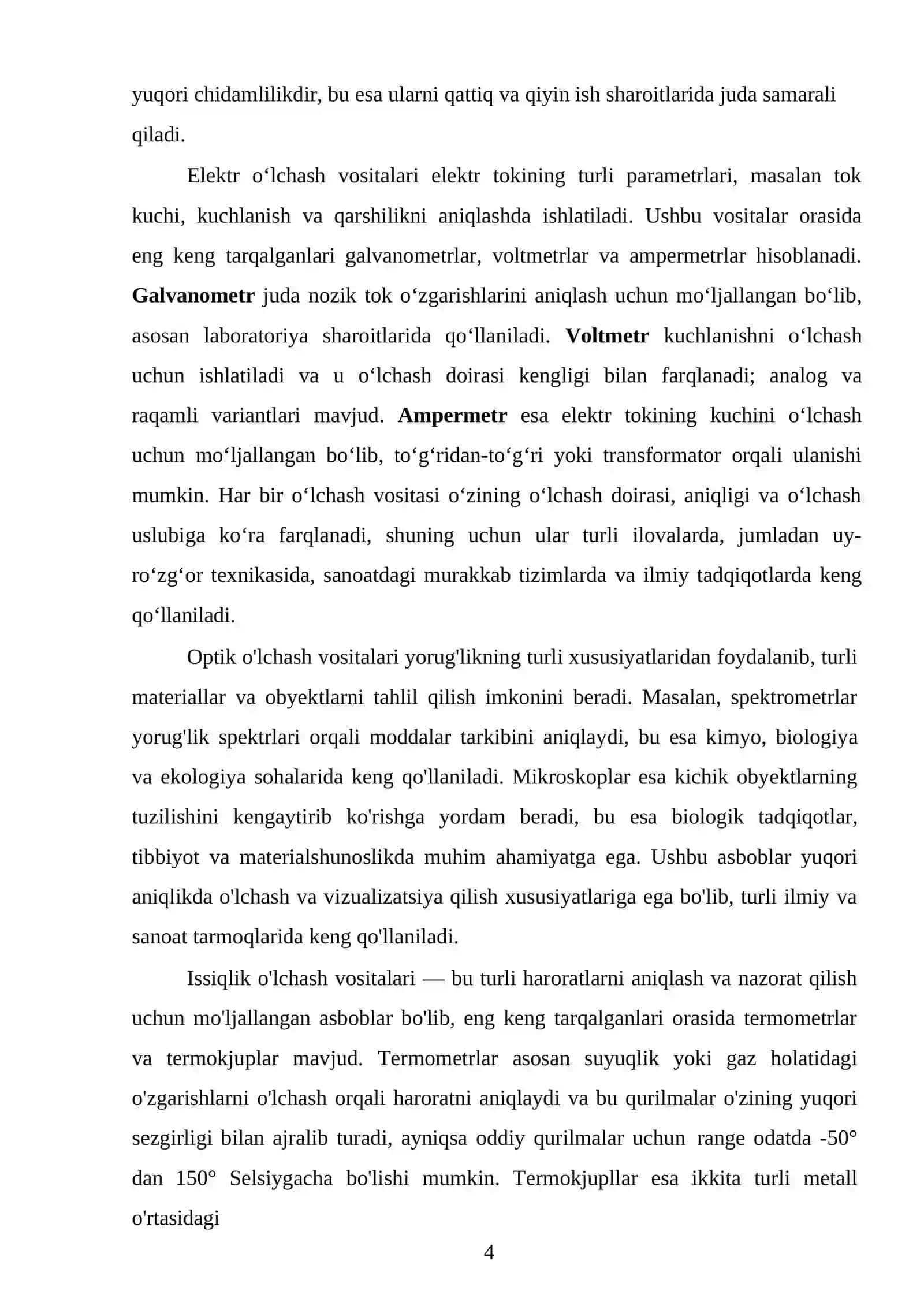 O'lchash vositalari va usullari 4